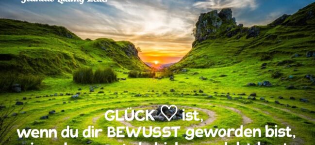 Wo finde ich GLÜCK? 💜
