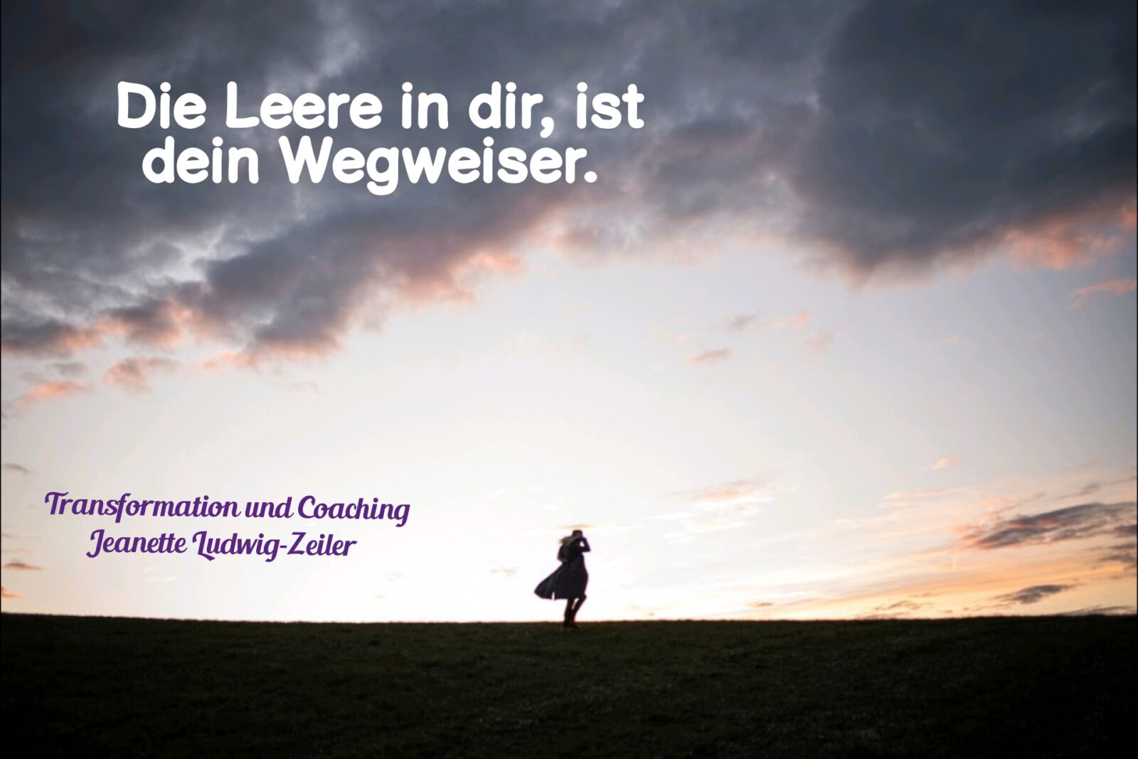 Die LEERE in dir, ist dein WEGWEISER 💎