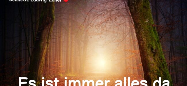Wie du in deinem Alltag vom Mangel in die Fülle kommst. 💜💫