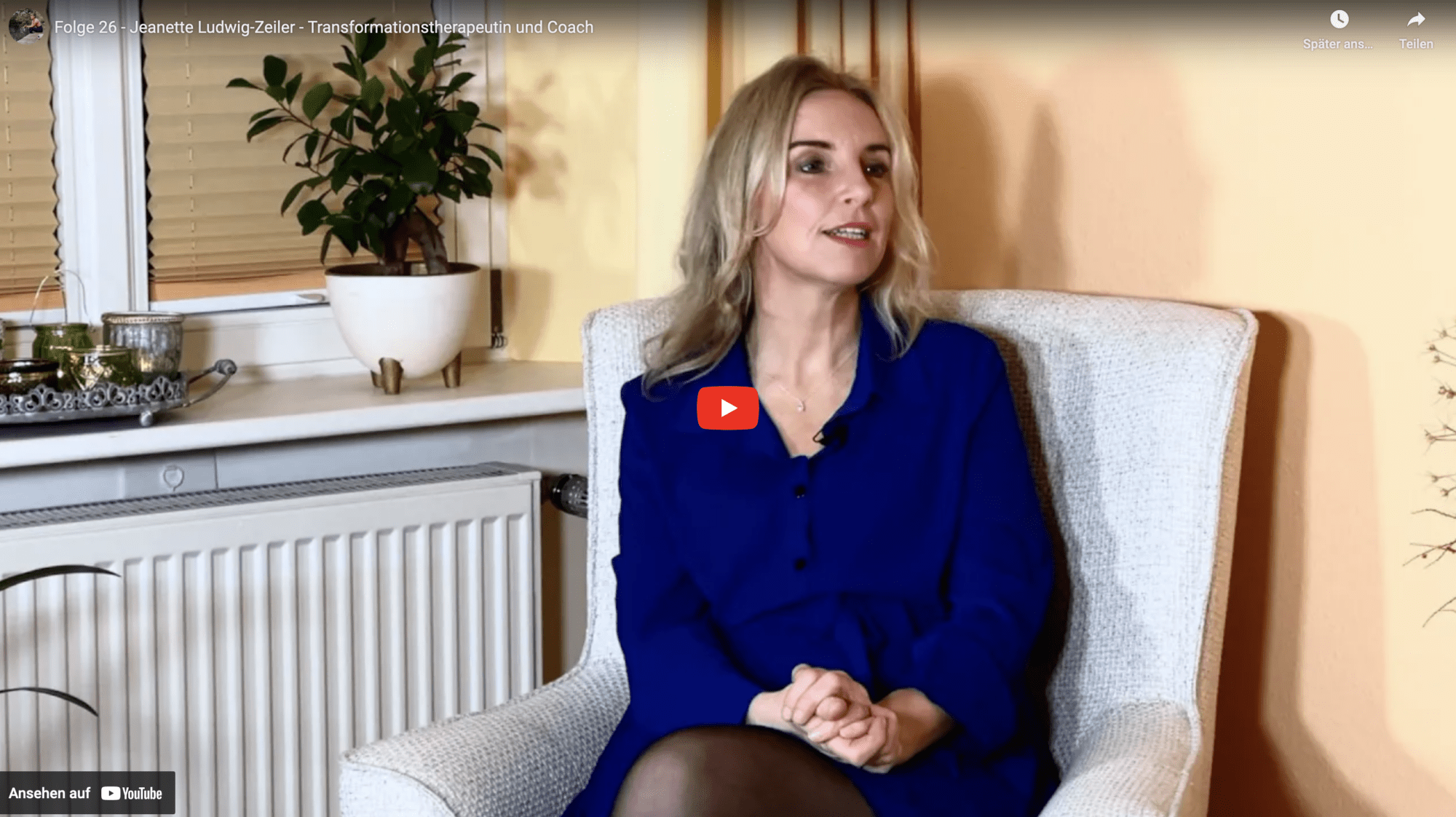 Jeanette Ludwig-Zeiler im Gespräch mit Ines Rieger