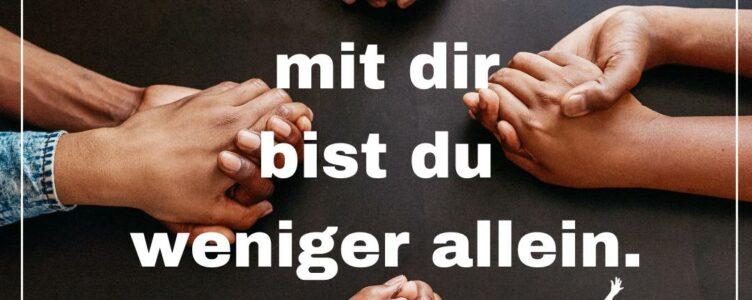 6 Dinge, die du tun kannst, um dich weniger einsam zu fühlen. 🙏💜